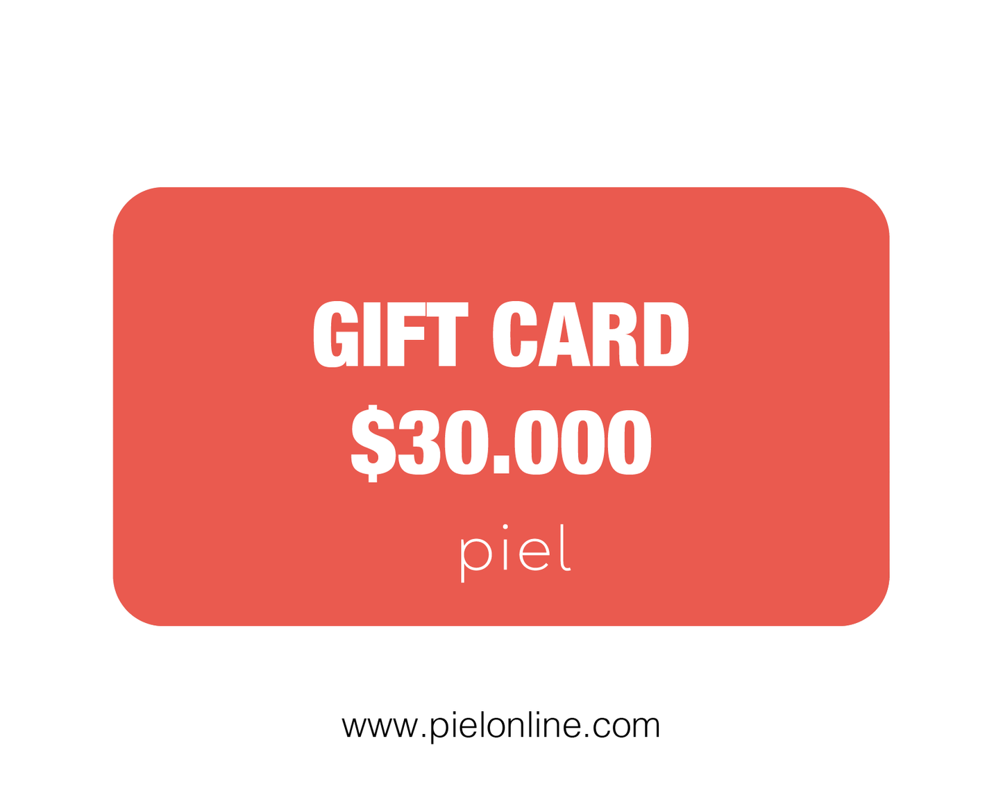Gift Card $30.000